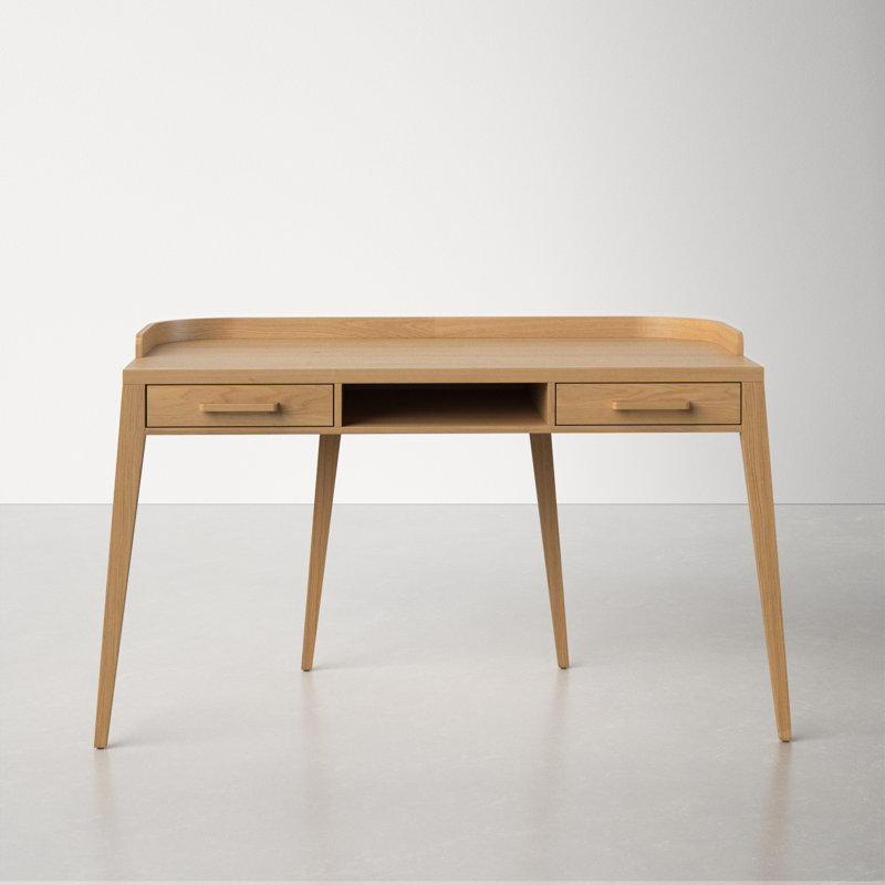 Norma Solid Wood Writing Desk